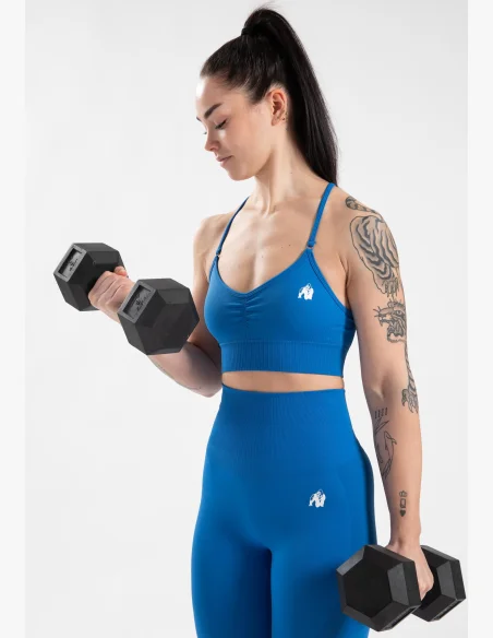 Gorilla Wear reggiseno sportivo da donna Olivia - blu