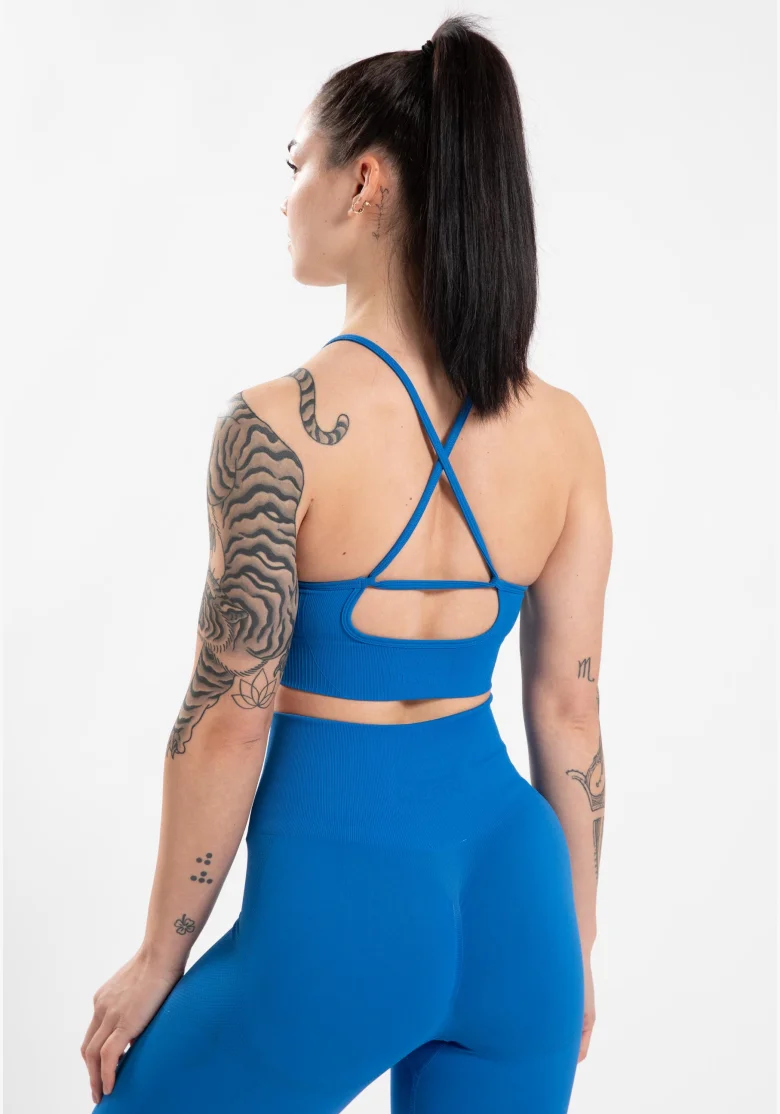 Gorilla Wear reggiseno sportivo da donna Olivia - blu