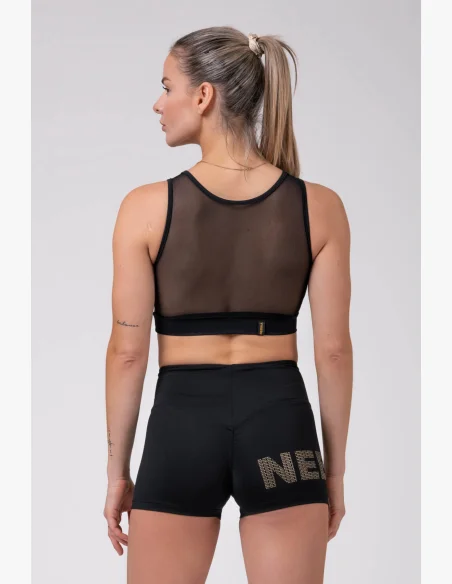 NEBBIA • Gold Mesh mini top • NEBBIAshop.cz