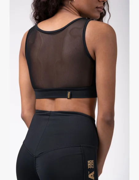 NEBBIA • Gold Mesh mini top • NEBBIAshop.cz