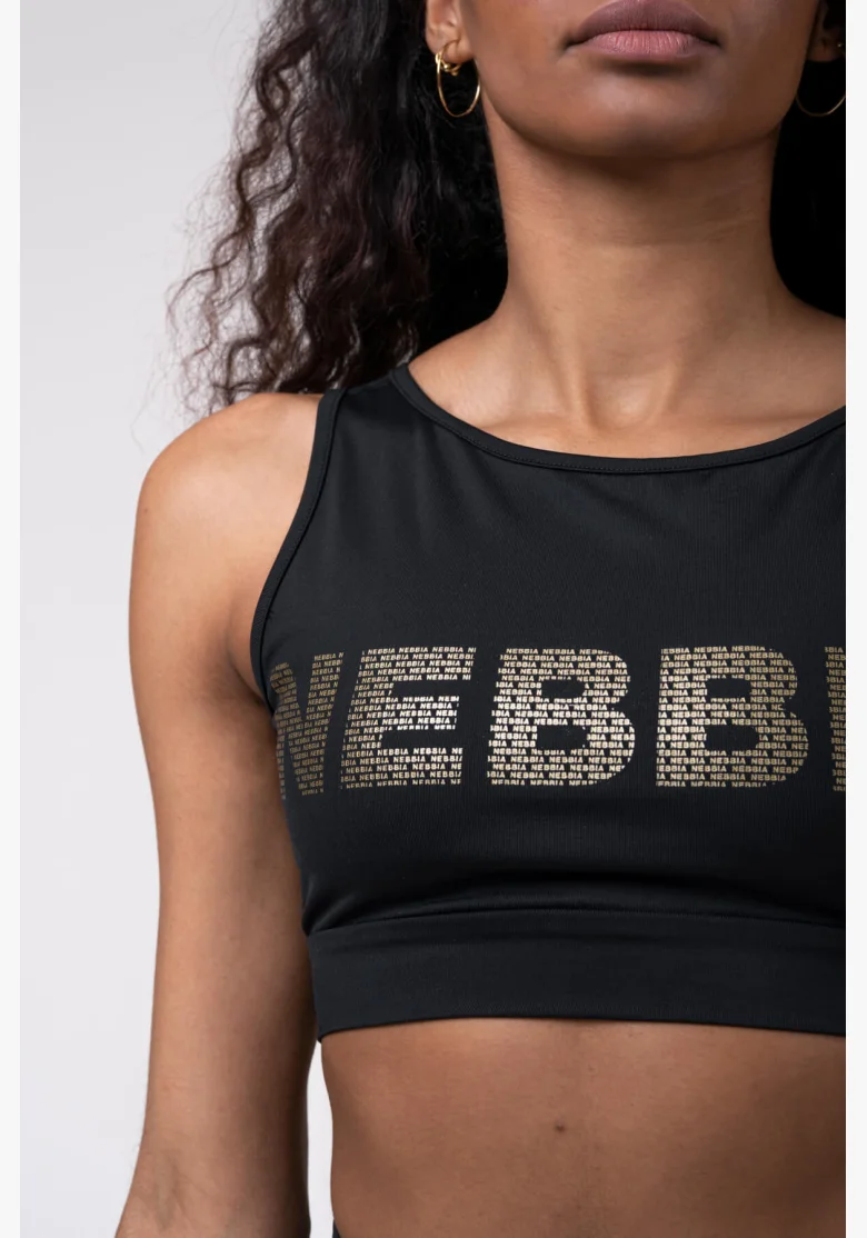 NEBBIA • Gold Mesh mini top • NEBBIAshop.cz