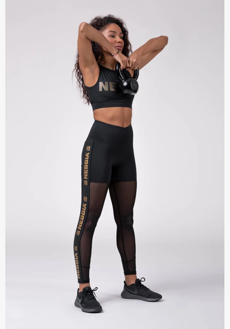 NEBBIA • Gold Mesh mini top • NEBBIAshop.cz
