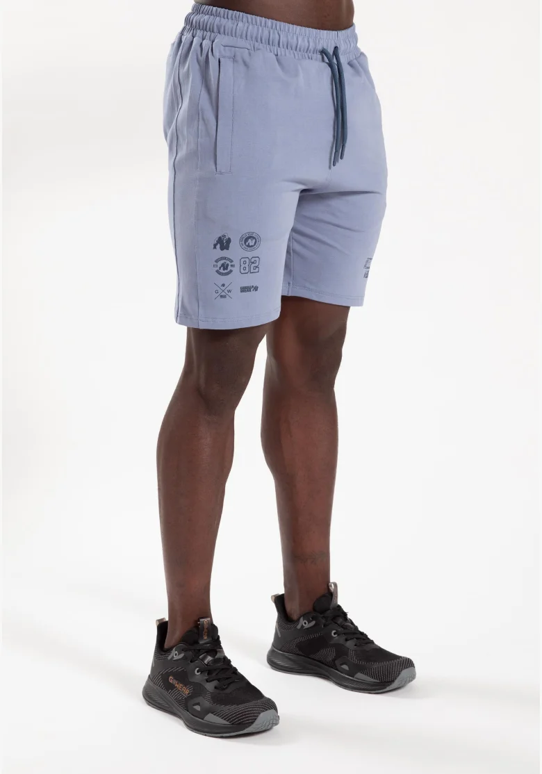 Gorilla Wear pantaloncini da uomo Lopez – viola e blu