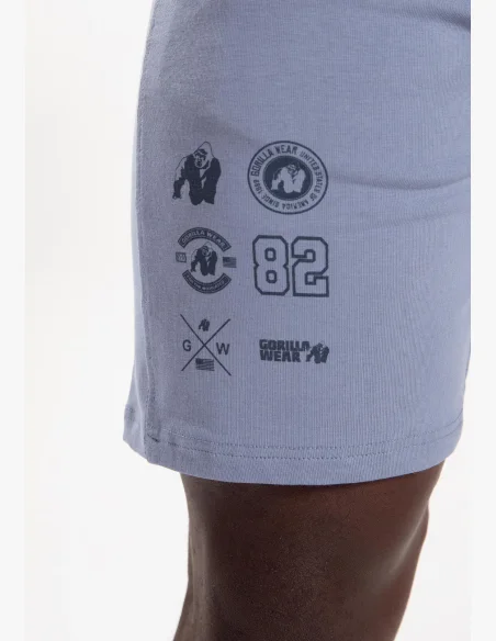 Gorilla Wear pantaloncini da uomo Lopez – viola e blu