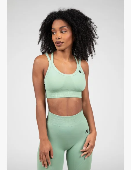 Gorilla Wear reggiseno senza cuciture da donna Whitney – verde