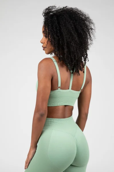 Gorilla Wear reggiseno senza cuciture da donna Whitney – verde 2