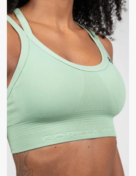 Gorilla Wear reggiseno senza cuciture da donna Whitney – verde