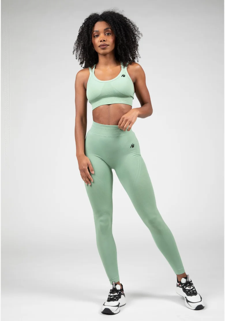 Gorilla Wear reggiseno senza cuciture da donna Whitney – verde