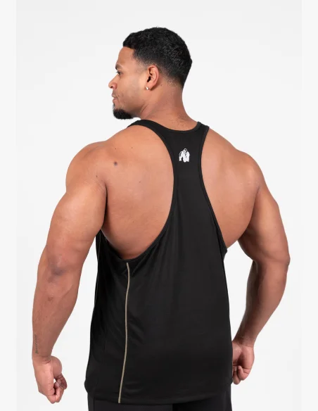 Gorilla Wear canotta da uomo Casper Stringer – nero / verde