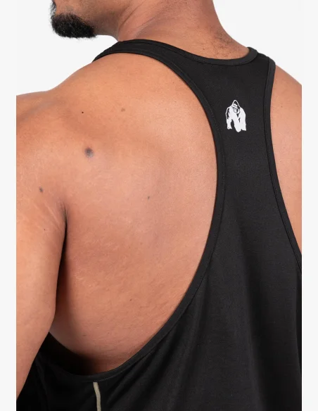 Gorilla Wear canotta da uomo Casper Stringer – nero / verde