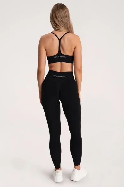 Gym Glamour Leggings Second Skin push up Nero 2