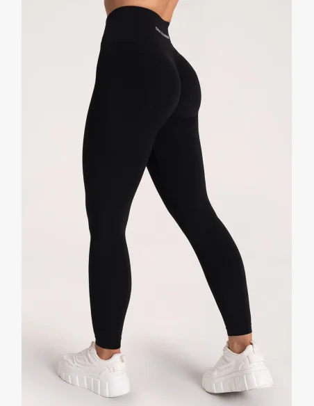 Gym Glamour Leggings Second Skin push up Nero