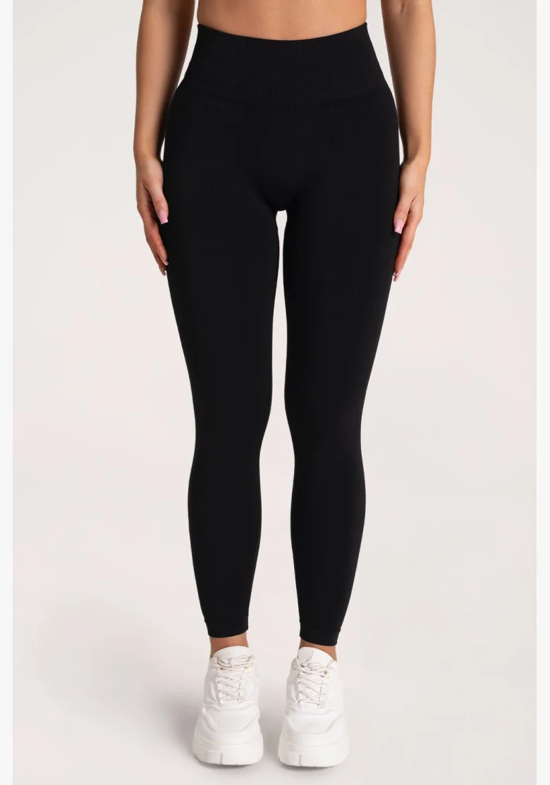 Gym Glamour Leggings Second Skin push up Nero