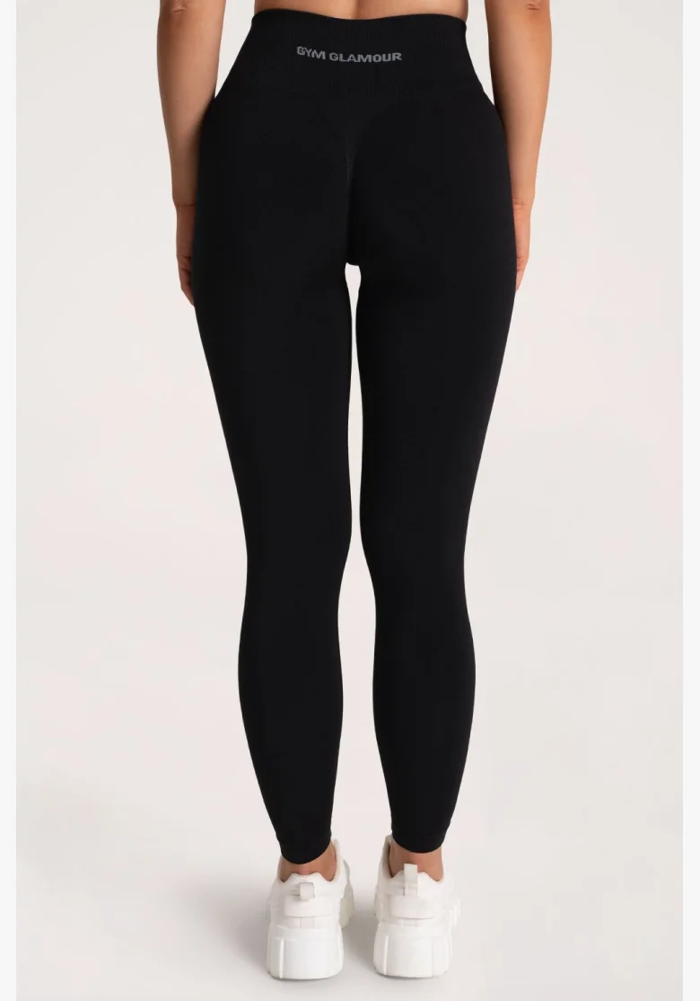 Gym Glamour Leggings Second Skin push up Nero