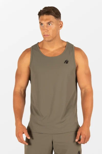 Gorilla Wear canotta da uomo Colton – verde militare