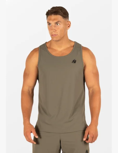 Gorilla Wear canotta da uomo Colton – verde militare
