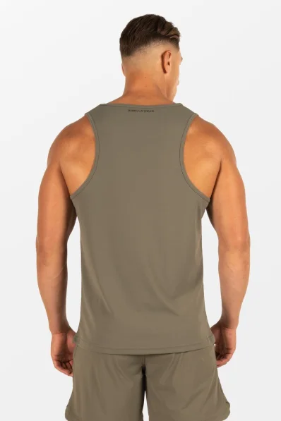 Gorilla Wear canotta da uomo Colton – verde militare 2