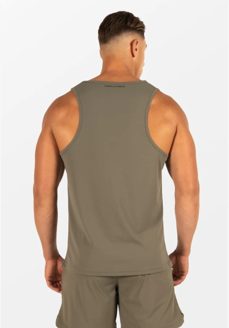 Gorilla Wear canotta da uomo Colton – verde militare