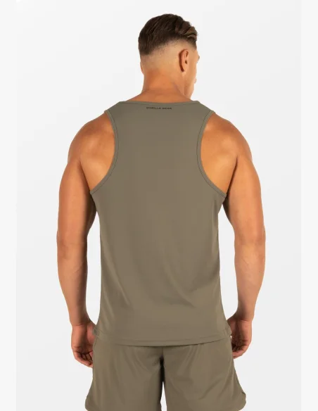 Gorilla Wear canotta da uomo Colton – verde militare