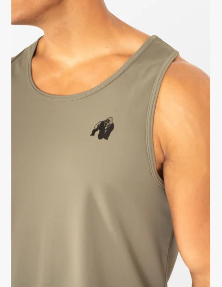 Gorilla Wear canotta da uomo Colton – verde militare