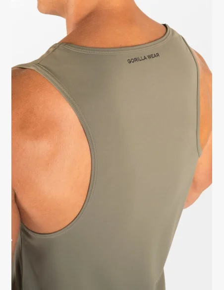 Gorilla Wear canotta da uomo Colton – verde militare