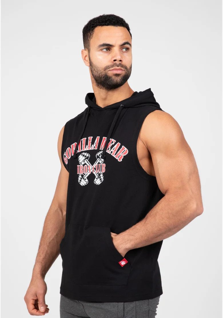 Canotta da uomo Gorilla Wear Chico S/L – nero