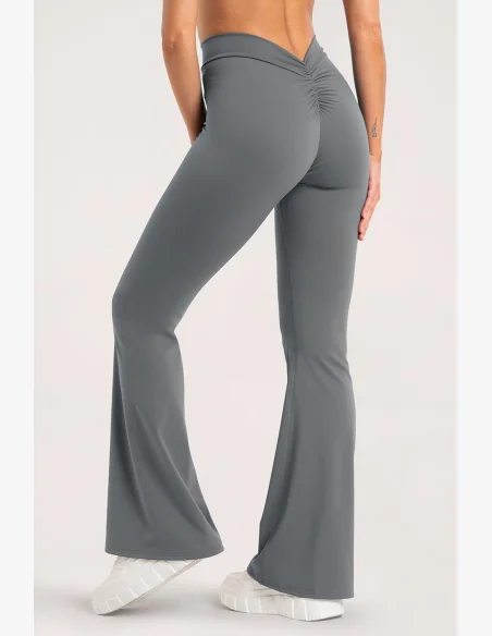 Leggings a zampa Gym Glamour Deep Glow Grey