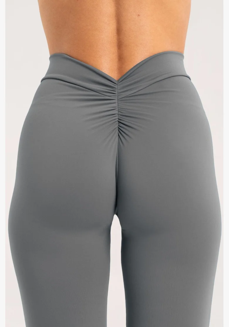 Leggings a zampa Gym Glamour Deep Glow Grey