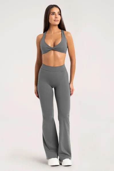 Leggings a zampa Gym Glamour Deep Glow Grey 2