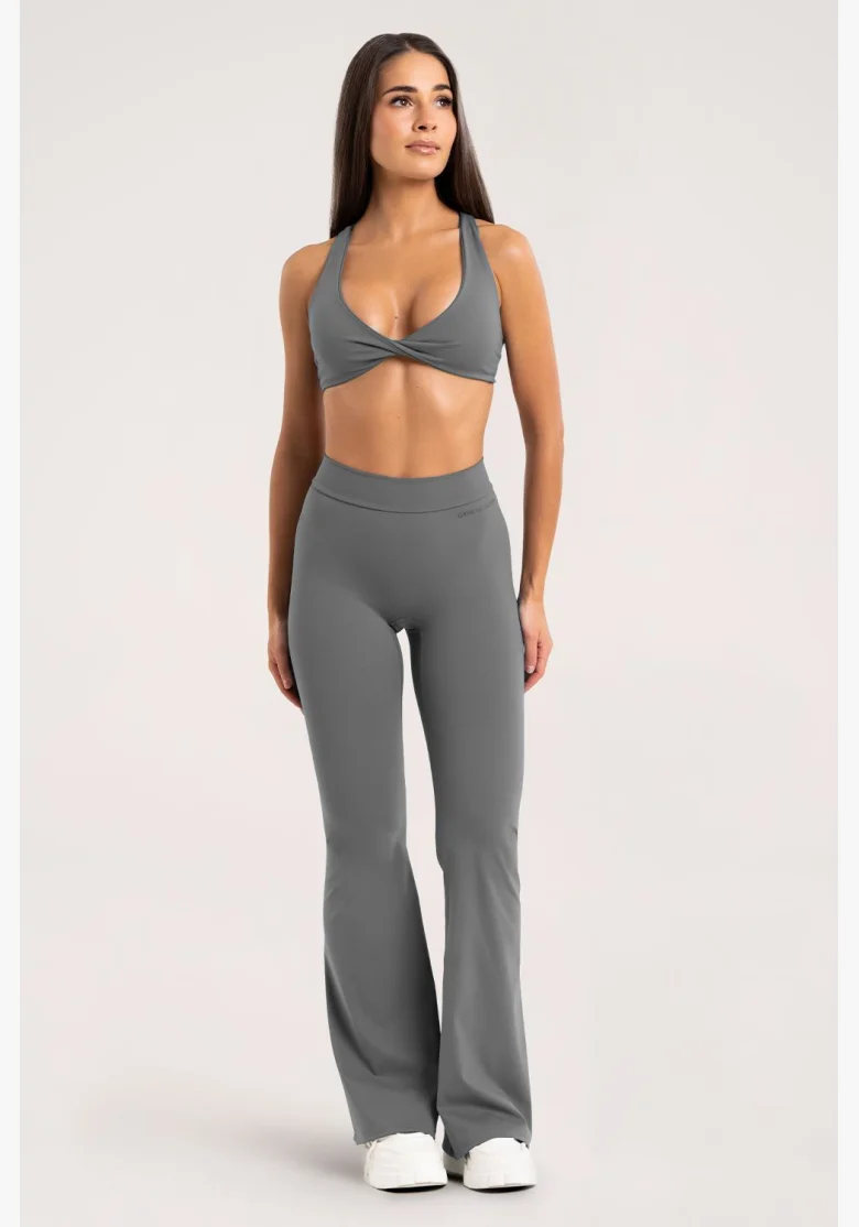 Leggings a zampa Gym Glamour Deep Glow Grey