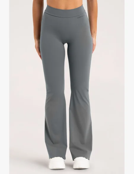 Leggings a zampa Gym Glamour Deep Glow Grey
