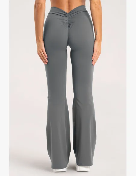Leggings a zampa Gym Glamour Deep Glow Grey
