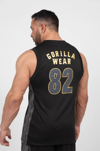 Gorilla Wear canotta da uomo Orlando Jersey – nero 2