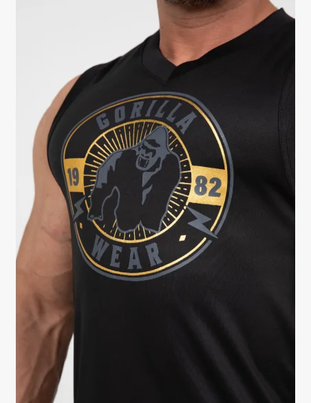 Gorilla Wear canotta da uomo Orlando Jersey – nero